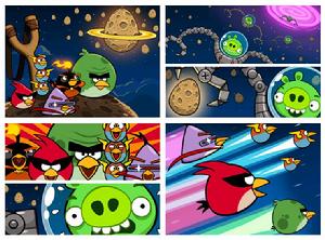 Angry birds 3 Angry birds space hd