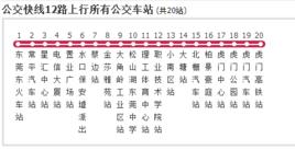 東莞公交快線12路