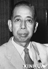 岸信介於1957年2月擔任首相