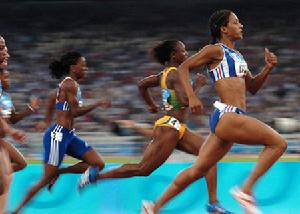 奧運會女子100米賽跑
