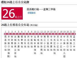 濮陽公交26路