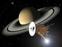 “卡西尼”號土星探測器進入土星軌道效果圖