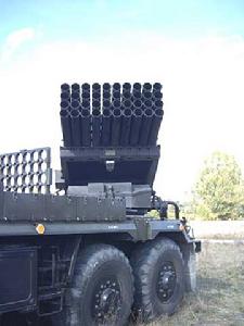 陸軍RM-70 122MM40管火箭炮