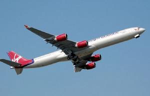 （圖）英國維珍航空的A340-600