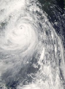 颱風韋帕雲圖