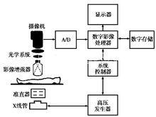 圖1 X線數字減影血管造影機結構