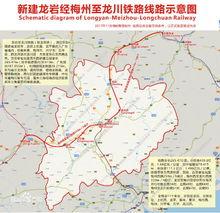 雙龍高鐵路線圖