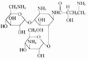 氨基糖苷類抗生素分子式