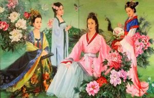 四大才女圖