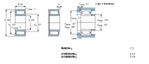 SKF C3044軸承