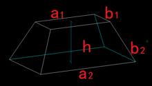 梯形體，CAD圖片