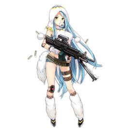 m249機槍[手遊《少女前線》中登場的角色]