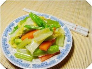 涼拌胡蘿蔔芹菜