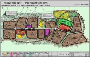 寶慶科技工業園規劃結構圖