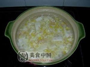 玉米豆腐雞蛋羹