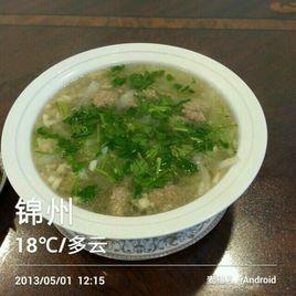 牛肉丸子蘿蔔絲湯