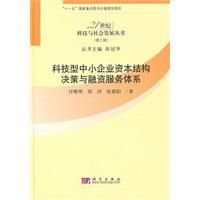 《科技型中小企業資本結構決策與融資服務體系》