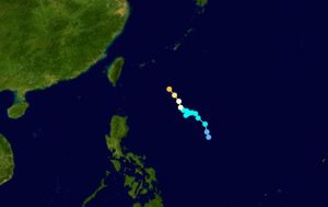 2019年第9號颱風“利奇馬”路徑圖