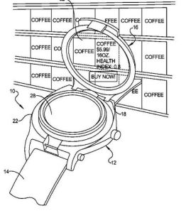 谷歌智慧型手錶專利圖