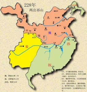 228年 兩齣祁山