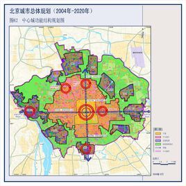 北京市城市總體規劃(2004-2020)