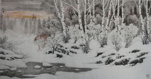 水墨冰雪1