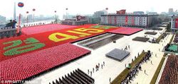 朝鮮隆重慶祝金日成誕辰100周年