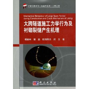 大跨隧道施工力學行為及村砌裂縫產生機理