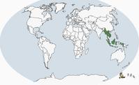 橫斑翠鳥分布圖