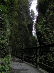 四川峨眉山一線天