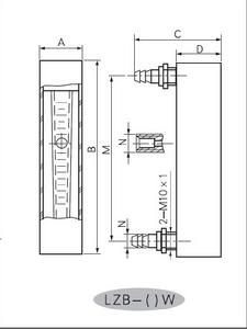 LZB-()W/WB系列玻璃轉子流量計