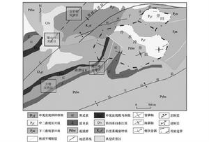 礦區地質圖