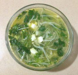 香菜豆腐湯