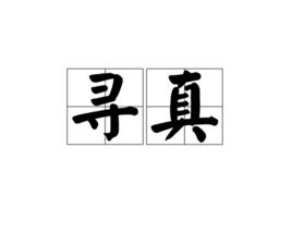 尋真[字詞]