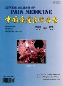 中國疼痛醫學雜誌