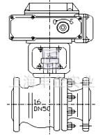 ZAJQ電動調節球閥結構