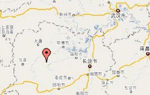 （圖）馬路鎮在湖南省內位置