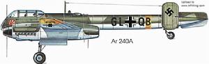 德國AR-240戰鬥偵察機