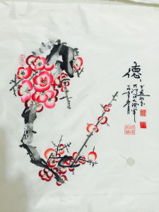 非遺“梅花篆字”德