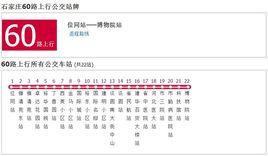 石家莊公交60路