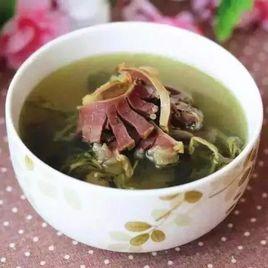 鴨腎菜乾蜜棗湯