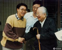 1997年高克非與啟功先生