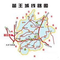 苗王城線路圖