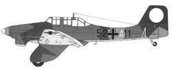 1938 年 9 月， 1./St.G165 的 Ju 87A-2
