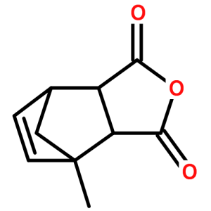 甲基納迪克酸酐分子結構圖