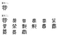 費[漢語漢字]