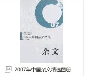 2007年中國雜文精選