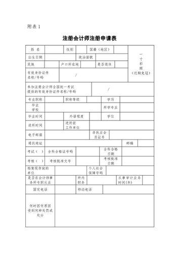 註冊會計師註冊辦法