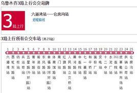 烏魯木齊公交3路