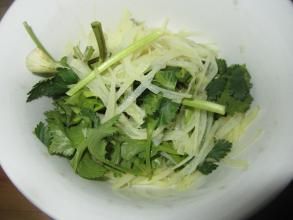 土豆絲拌香菜